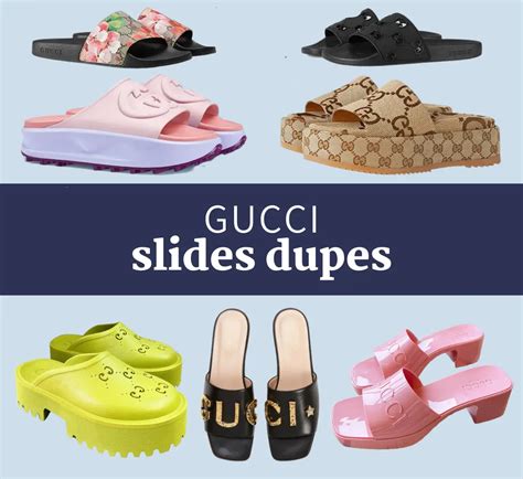 gucci pink slides dupe|gucci inspired slides.